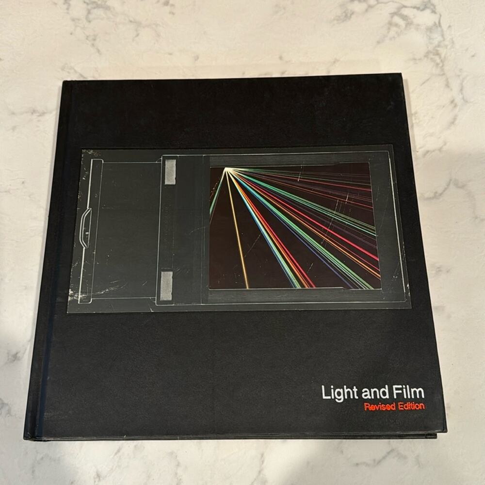Vintage Time-Life Books Light and Film photography book 80s coffee table decor